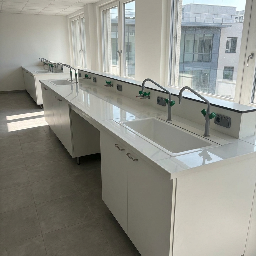Paillasse humide laboratoire